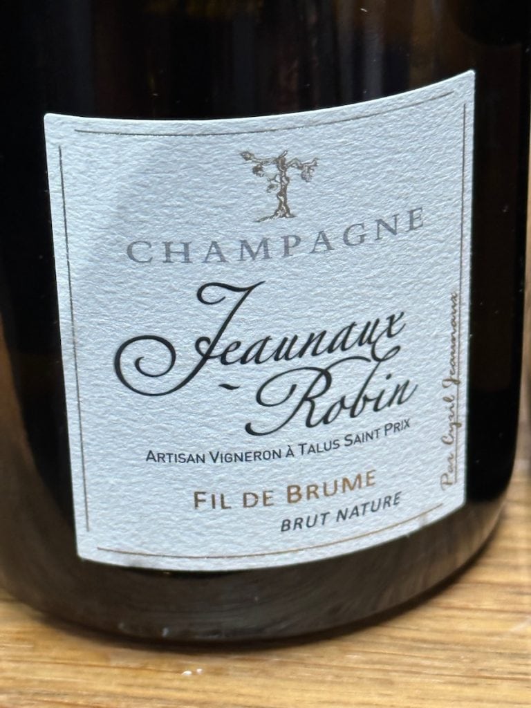 Champagne File de Brume Brut Nature - Janeaux Robin