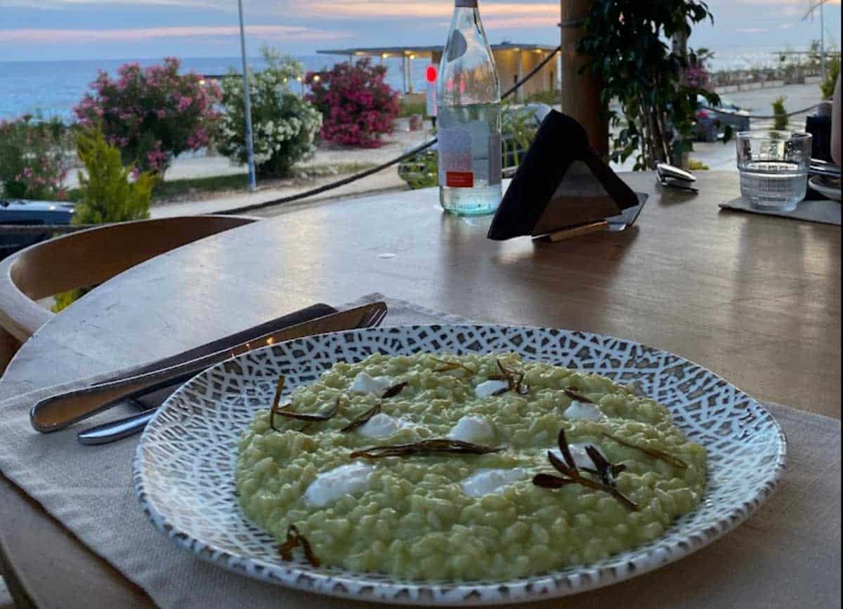 Abonora-Drymades, un risotto
